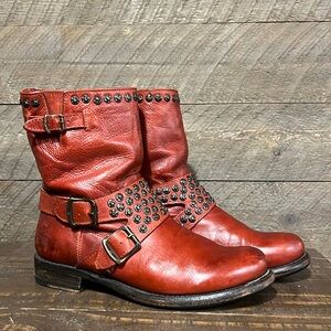 JENNA STUDDED FRYE BOOT